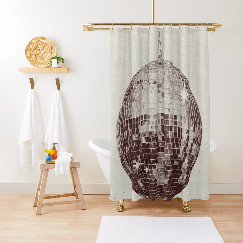 Item preview, Shower Curtain designed and sold by artbyemuu.