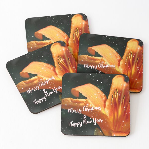 Item preview, Flower - Merry Christmas & Happy New Year designed and sold by AnimaliaArt.