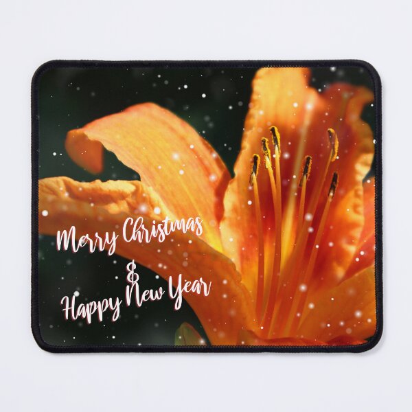 Item preview, Flower - Merry Christmas & Happy New Year designed and sold by AnimaliaArt.