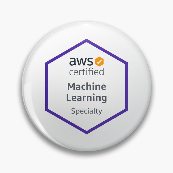 Item preview, aws certified machine learning specialty certificate certification designed and sold by developerfriday.