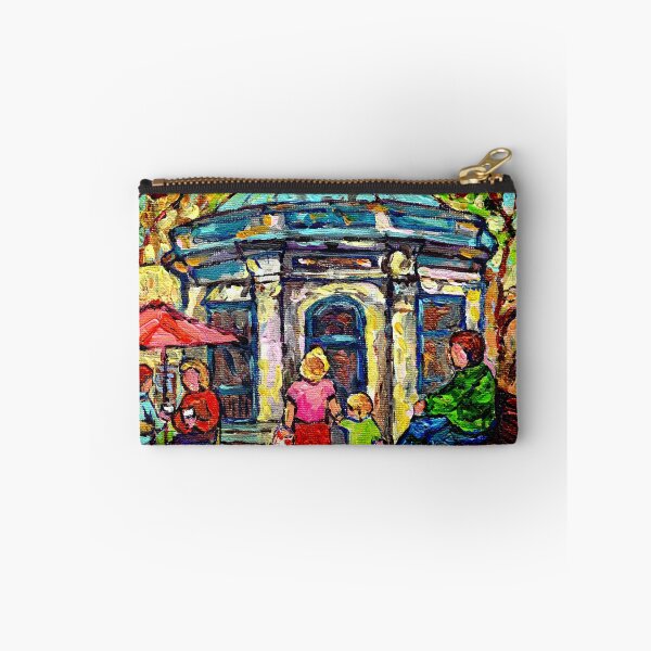 Item preview, SQUARE ST LOUIS PLATEAU MONT ROYAL ART ST DENIS ST LAURENT CAFE KIOSK LATIN QUARTER designed and sold by Carole  Spandau.