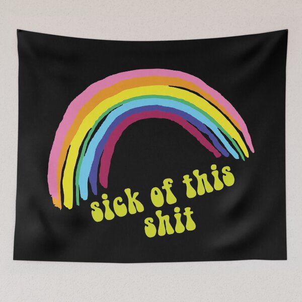 Item preview, Sick of this Shit designed and sold by chillaxcats.
