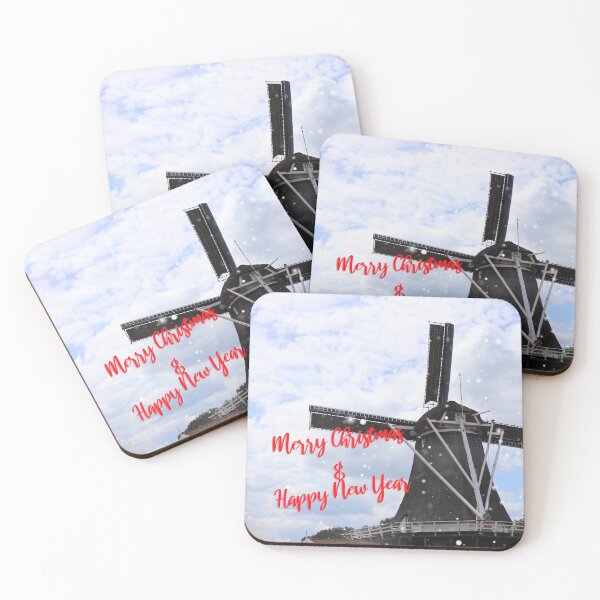 Item preview, Mill - Merry Christmas & Happy New Year designed and sold by AnimaliaArt.
