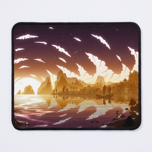 Item preview, Sunset Beyond Liyue designed and sold by Sevenics.