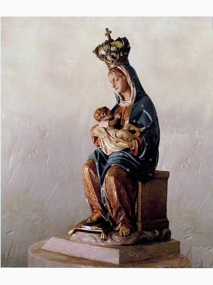Disover Our Lady of La Leche (side view) Canvas