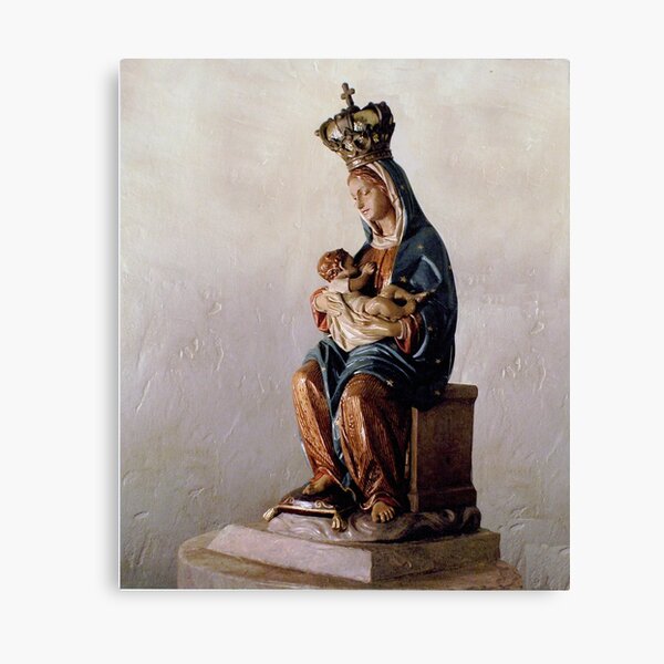 Our Lady of La Leche (side view) Canvas Print