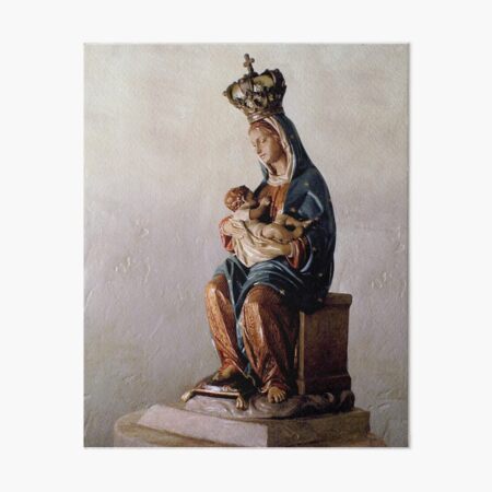 Our Lady of La Leche (side view) Art Board Print