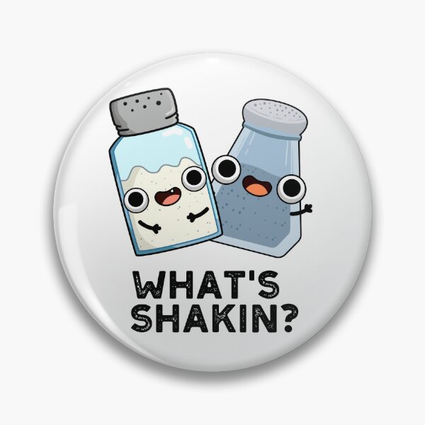 Item preview, What's Shakin Funny Salt And Pepper Puns  designed and sold by punnybone.