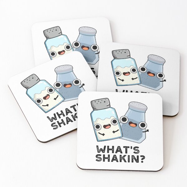 Item preview, What's Shakin Funny Salt And Pepper Puns  designed and sold by punnybone.