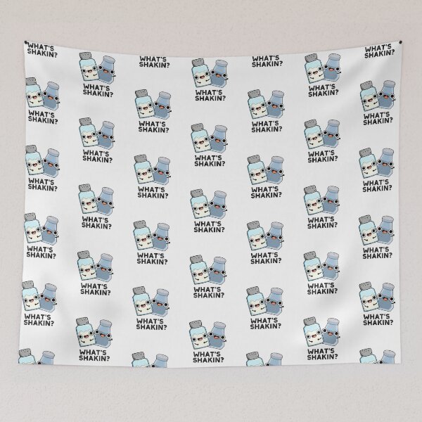 Item preview, What's Shakin Funny Salt And Pepper Puns  designed and sold by punnybone.