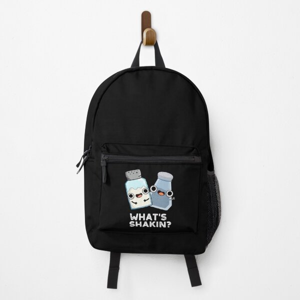 Item preview, What's Shakin Funny Salt And Pepper Puns (Dark BG) designed and sold by punnybone.