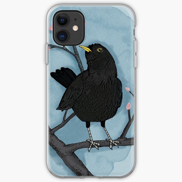 Amsel iPhone Flexible Hülle