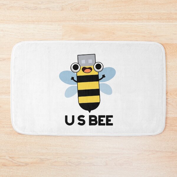 Item preview, US Bee Funny USB Gadget Puns  designed and sold by punnybone.