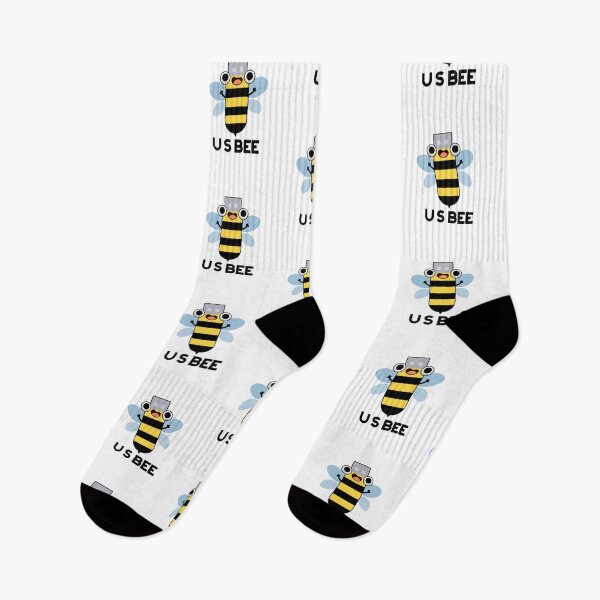 Item preview, US Bee Funny USB Gadget Puns  designed and sold by punnybone.