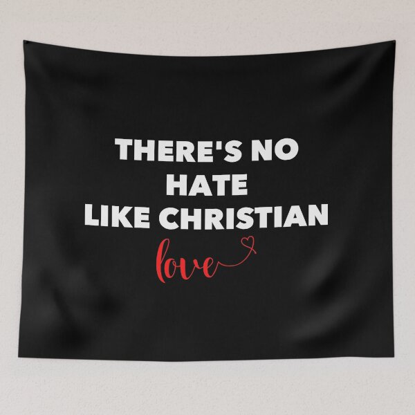 Item preview, THERE'S NO HATE LIKE CHRISTIAN  love designed and sold by Handrixx.