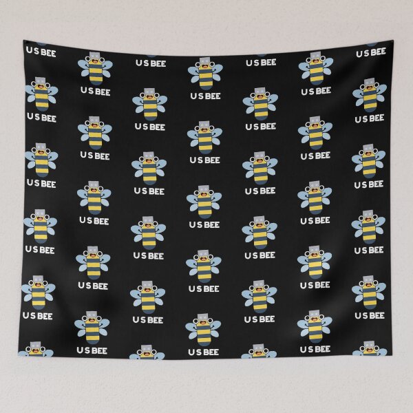 Item preview, US Bee Funny USB Gadget Puns (Dark BG) designed and sold by punnybone.