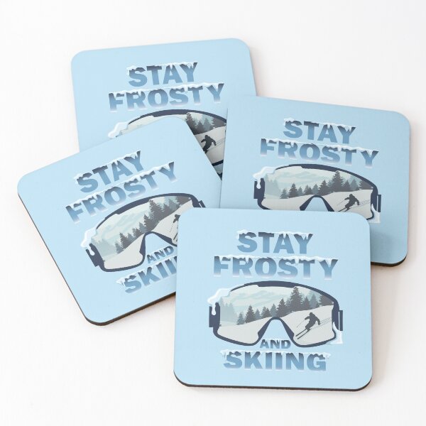 Item preview, Stay Frosty and Skiing designed and sold by onzpacesdesign.
