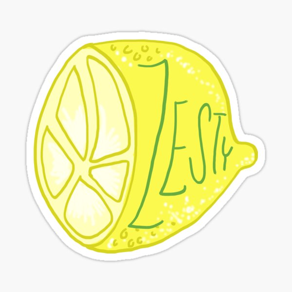 zesty Sticker