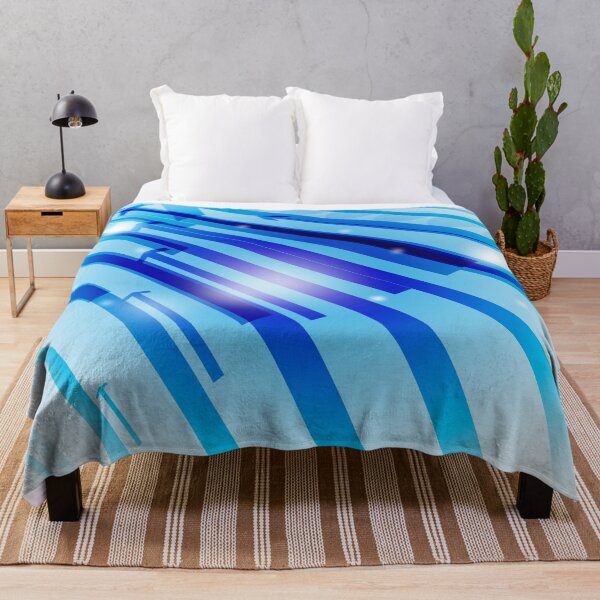 Item preview, Blue abstract lines design designed and sold by RaionKeiji.