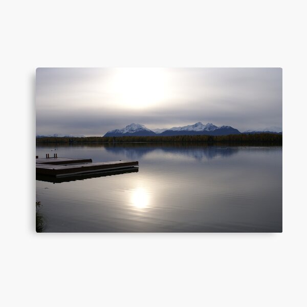 Weak Sun~Weak Reflection Canvas Print