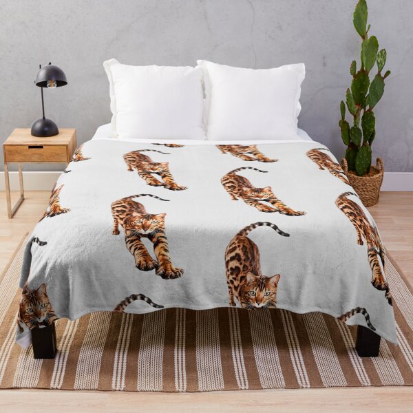 Item preview, Bengal Cat Stretching designed and sold by ElegantCat.
