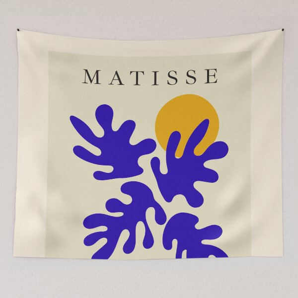 Item preview, Blue Matisse Sunset designed and sold by MaiZephyr.