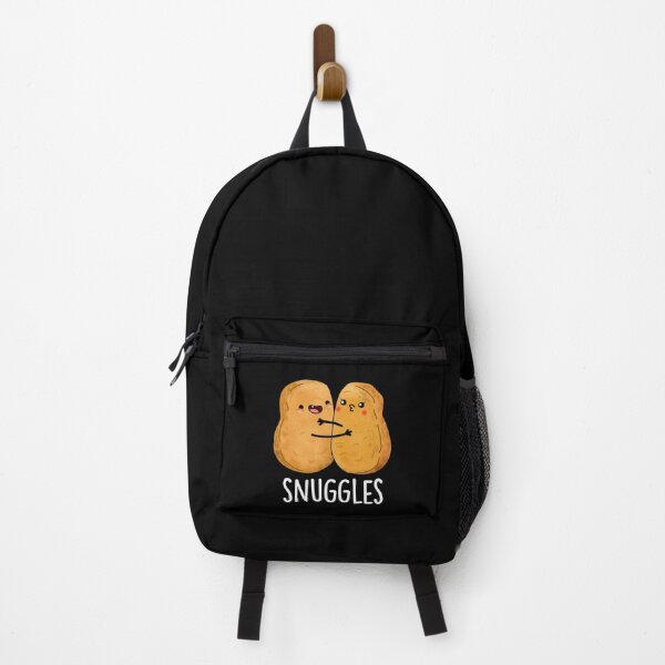 Item preview, Snuggles Funny Nugget Puns (Dark BG) designed and sold by punnybone.
