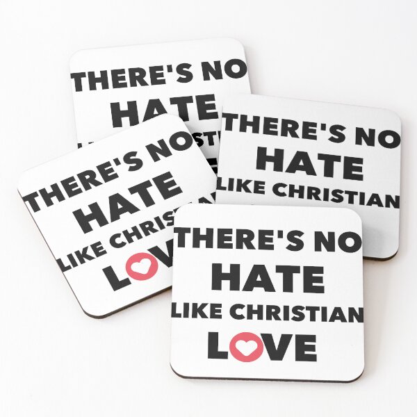 Item preview, THERE'S NO HATE LIKE CHRISTIAN  love designed and sold by Handrixx.