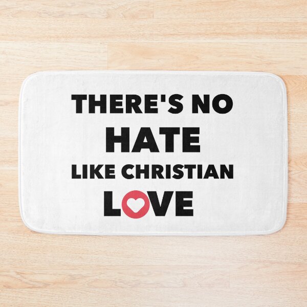 Item preview, THERE'S NO HATE LIKE CHRISTIAN  love designed and sold by Handrixx.
