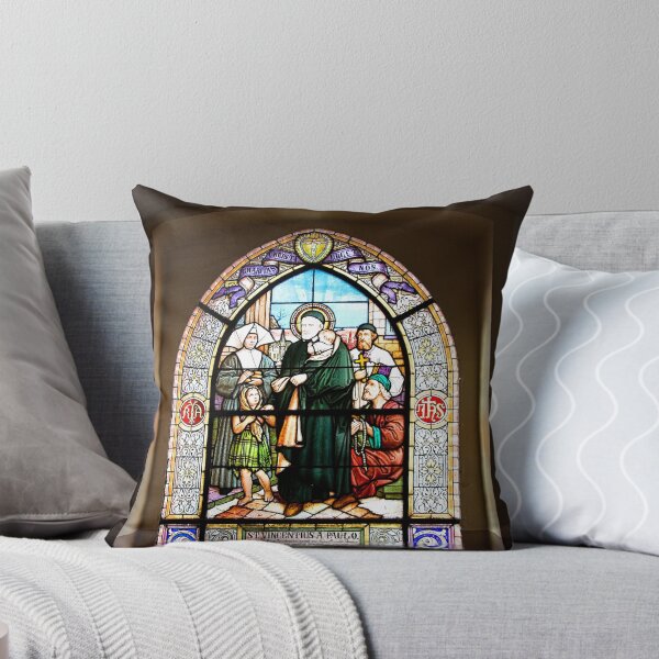 Item preview, Stained Glass Windows depicting the St. Vincent de Paul designed and sold by Elzbieta Fazel.