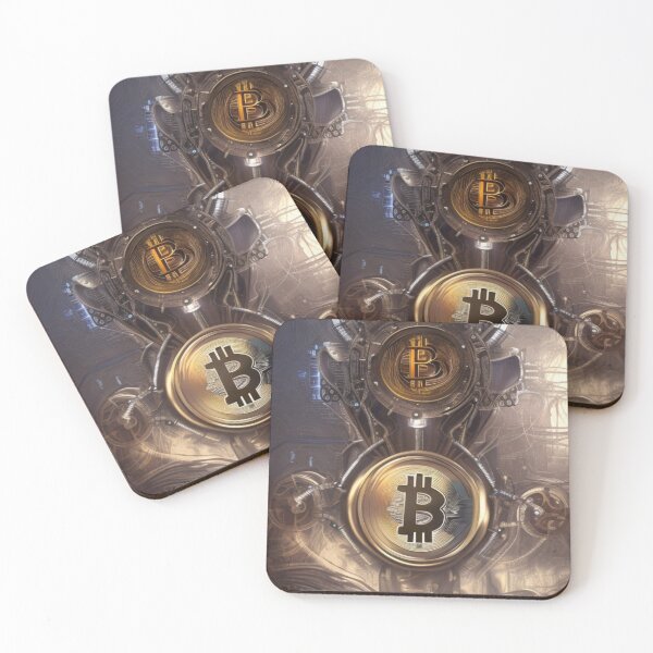 Item preview, Bitcoin Art BTC Crypto Cryptocurrency Art  designed and sold by tpixx.