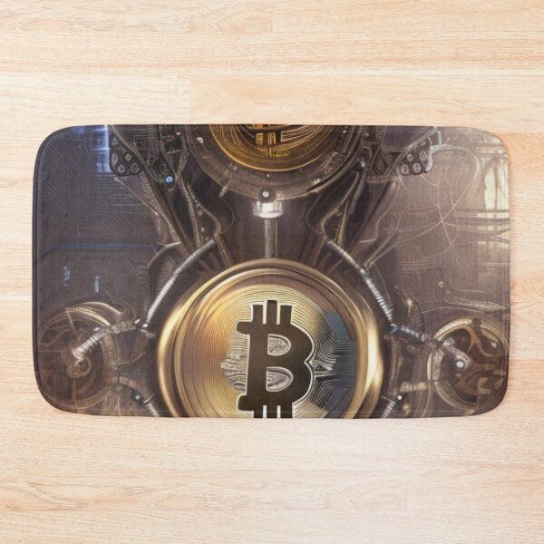 Item preview, Bitcoin Art BTC Crypto Cryptocurrency Art  designed and sold by tpixx.