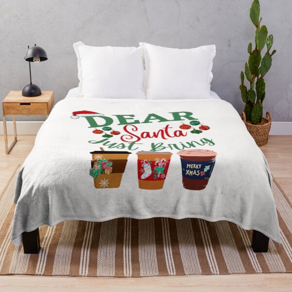 Item preview, Dear Santa Just Bring Coffee Christmas Designs designed and sold by Manilyn0907.