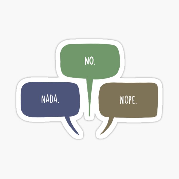 Item preview, No Nope Nada Oxenfree designed and sold by Elizarumm.