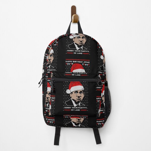 Aperçu de l'œuvre Michael Scott Noël Pull Pull Drôle Joyeux Anniversaire Jésus US Office créée et vendue par Kellyunique.