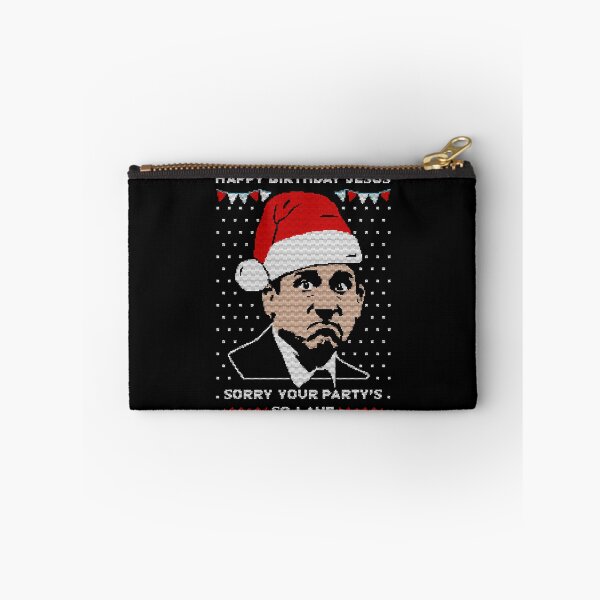 Item preview, Michael Scott Christmas Jumper Sweater Funny Happy Birthday Jesus Oficina de EE. UU. designed and sold by Kellyunique.