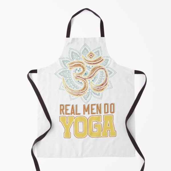 Item preview, Devanagari Real Man Do Yoga Namaste designed and sold by Cedinho.