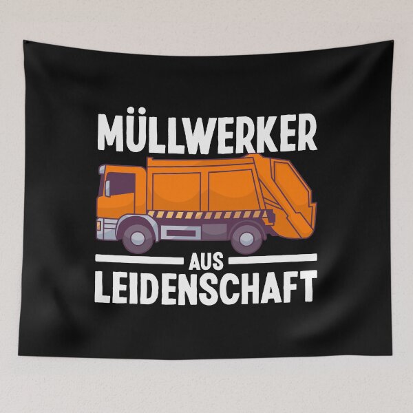 Item preview, Garbage worker with passion Garbage disposal Garbage man sayings designed and sold by Team150Designz.