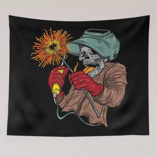 Item preview, Welder Skull designed and sold by Erin McAlpine.