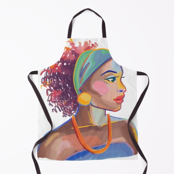 Aperçu de l'œuvre Femme Afro créée et vendue par Iolamoui.