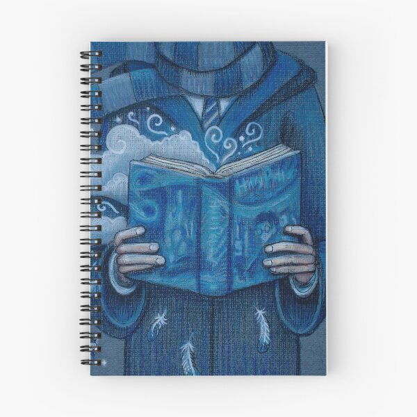 Aperçu de l'œuvre Livres magiques bleus créée et vendue par illustore.