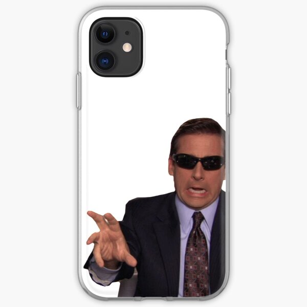 Michael Scott Funny Meme iPhone Soft Case