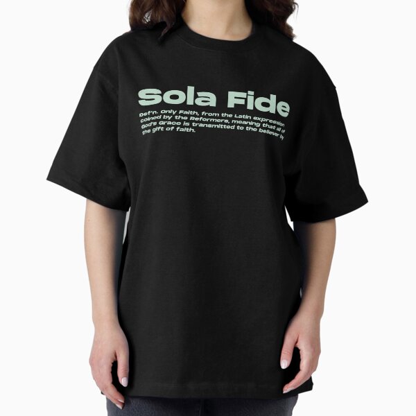 Vista previa del artículo con la obra «Sola fe», diseñado y vendido por AsKartongs.
