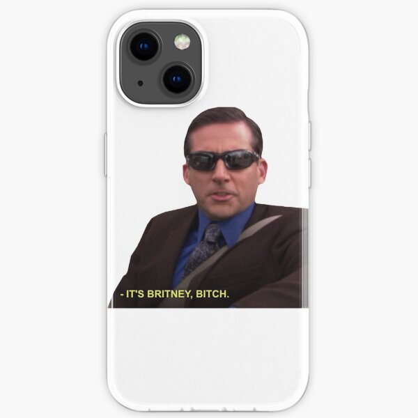 Michael Scott - It's Britney Bitch iPhone Soft Case