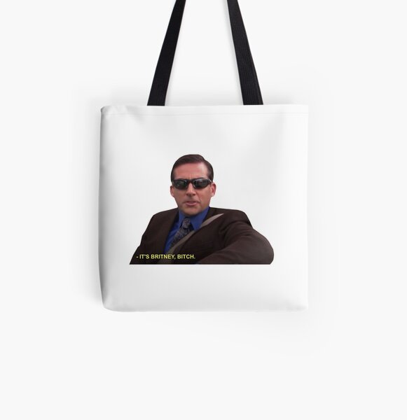 Michael Scott - It's Britney Bitch All Over Print Tote Bag