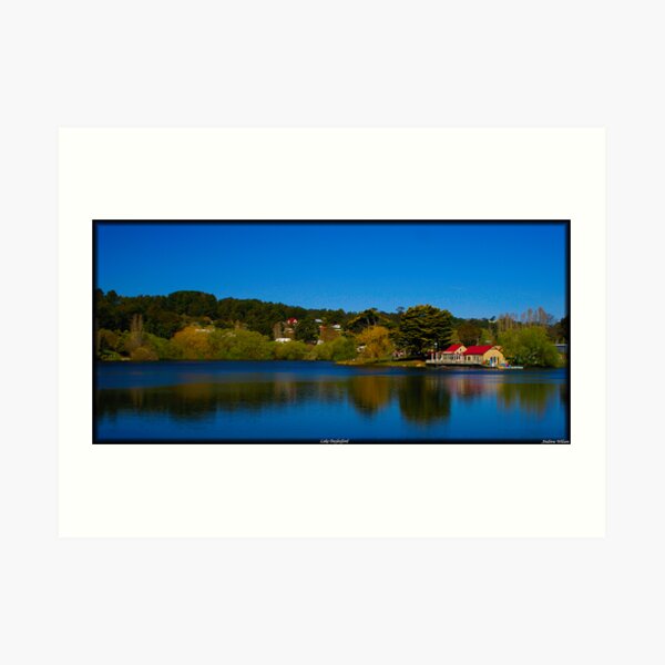 Lake Daylesford Art Print