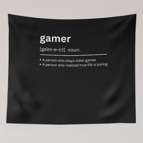 Item preview, Funny Gaming Definition for gamers designed and sold by Gamicnum.