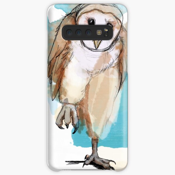 Eule - Schleuereule - barn owl Samsung Galaxy Leichte Hülle