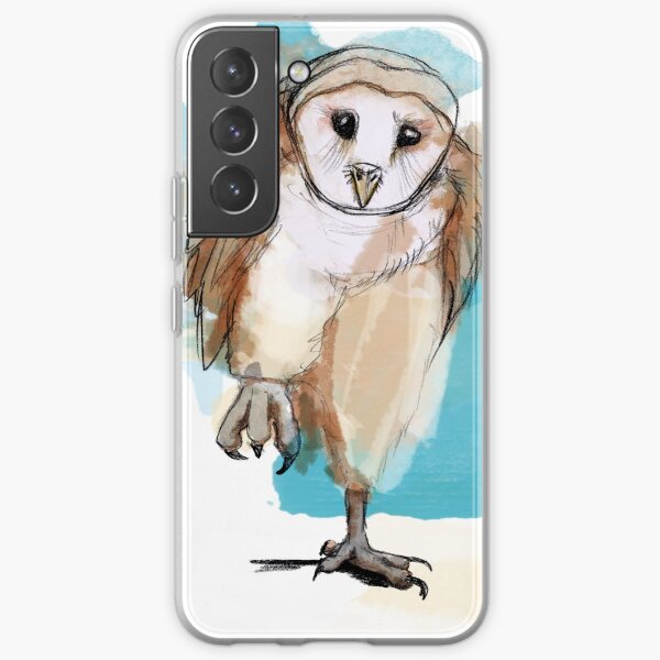 Eule - Schleuereule - barn owl Samsung Galaxy Flexible Hülle