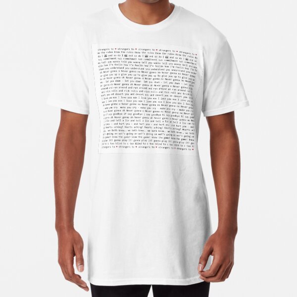 Rick Roll Latin Shirt – renarts-design